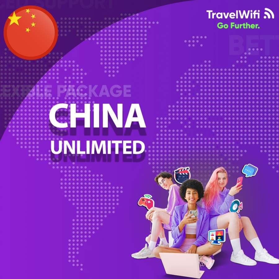 Mainland China Adventure Unlimited FUP 1 GB