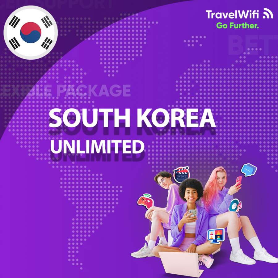 South Korea Adventure Unlimited FUP 1 GB